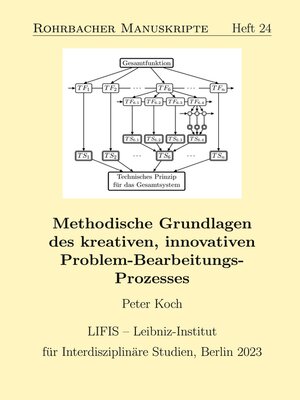 cover image of Methodische Grundlagen des kreativen, innovativen Problem-Bearbeitungs-Prozesses